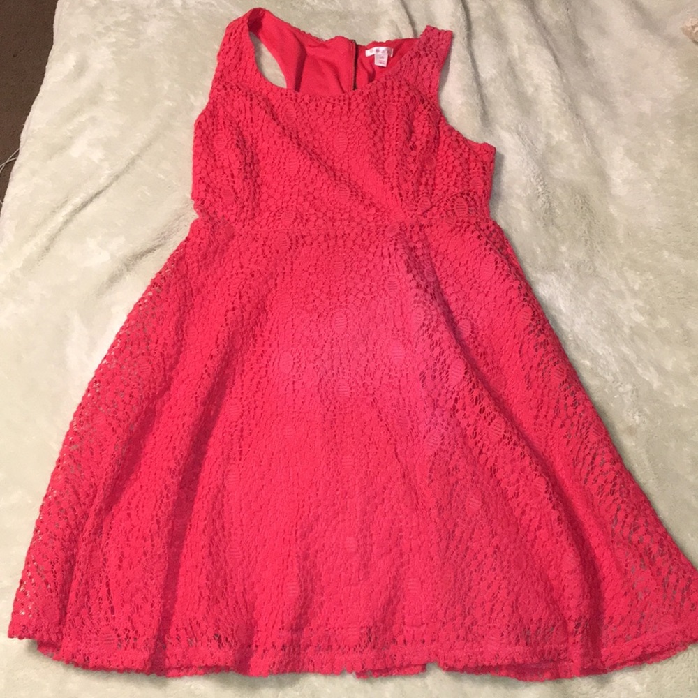 Pink dress